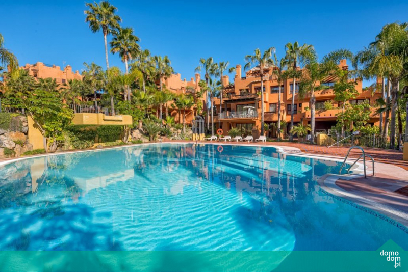 Luksusowe mieszkanie w Hiszpanii, Marbella 148m2 BASEN